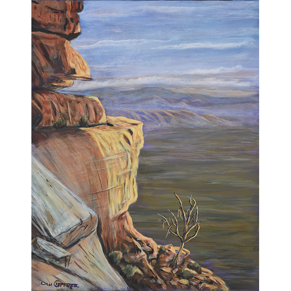 View from top of Moki Dugway, North of Mexican Hat, Utah