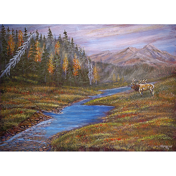 Montana Bull - Original