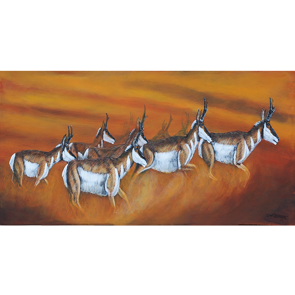Pronghorn Parade - Original