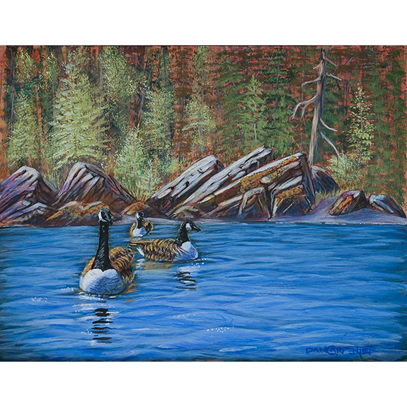 Rush Hour on Lake Pend Oreille - Original