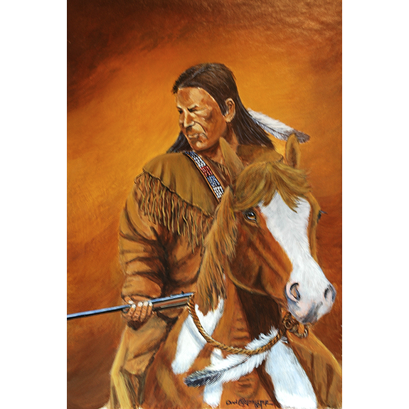 Two Feathers- Original